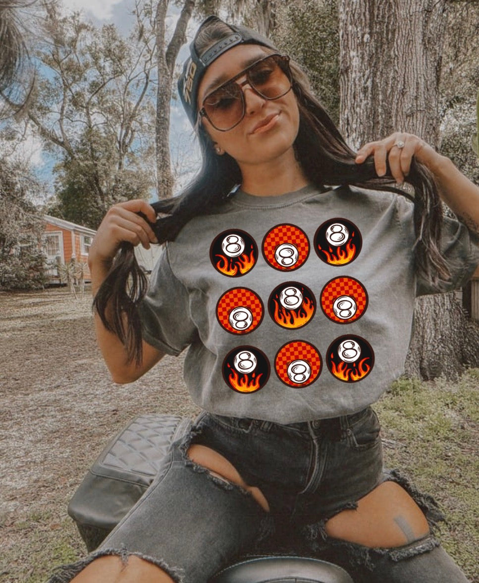 Burnin’ 8Ball Tee