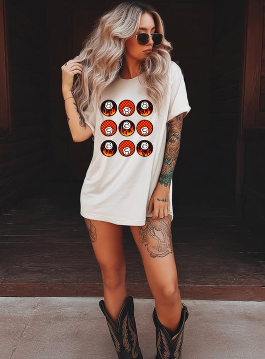 Burnin 8Ball Tee