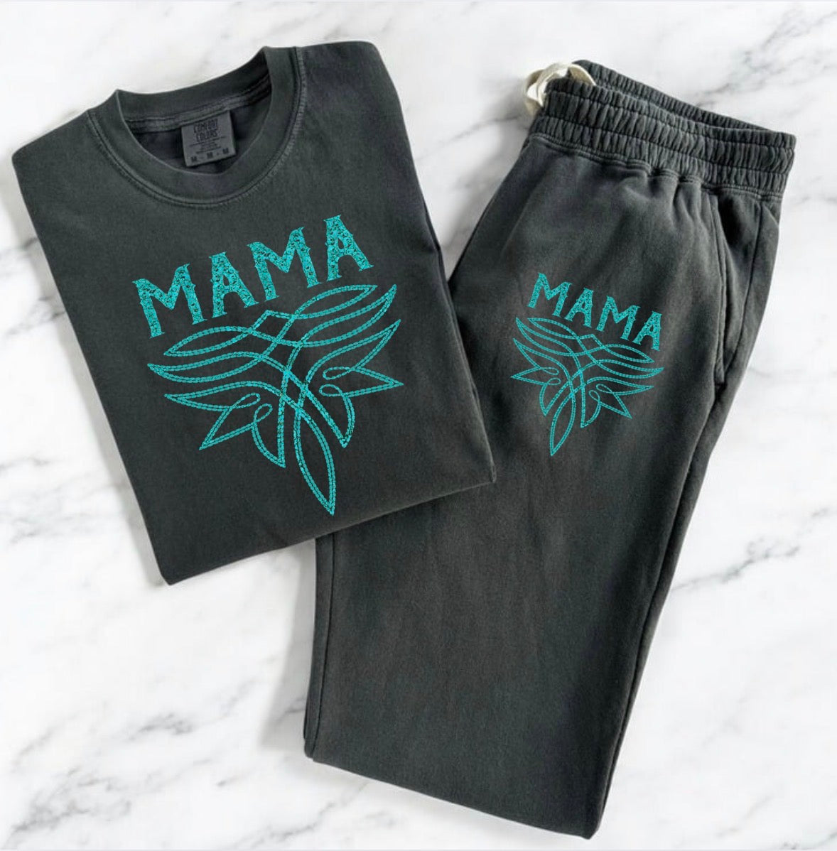 Mama Tee & Sweatpants Set