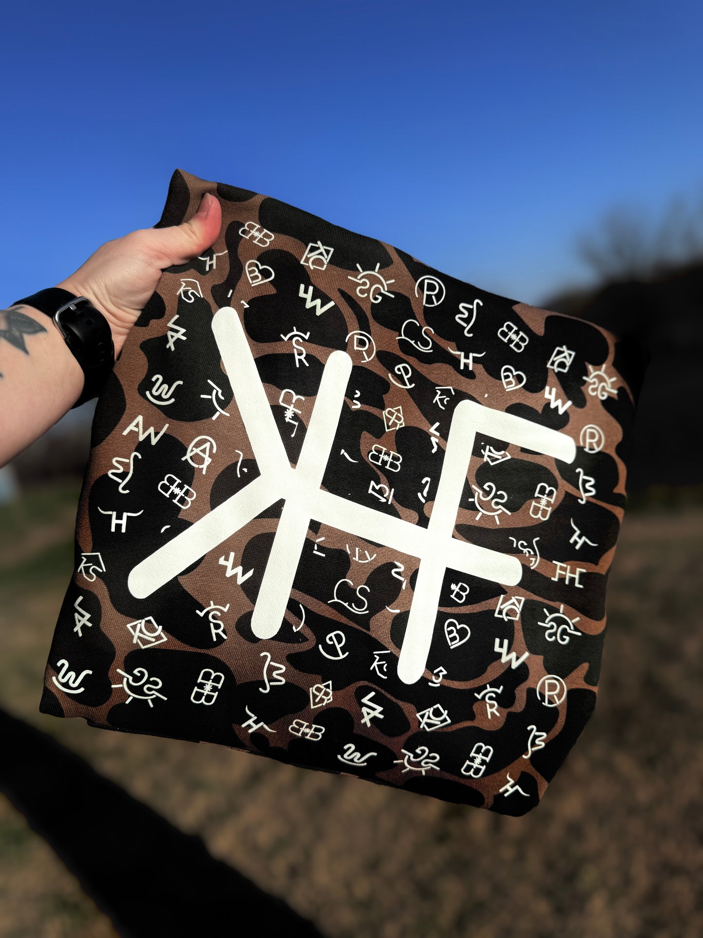 Custom Brand Collage Hoodie