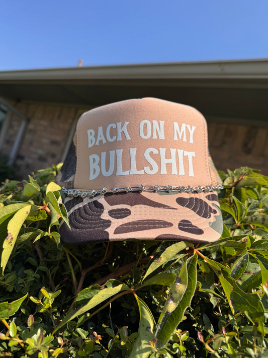 Back On My Bullshit Foam Trucker