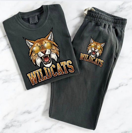 Wildcats Tee & Sweatpants Set