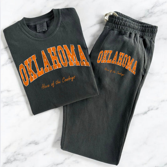 Oklahoma Tee & Sweatpants Set