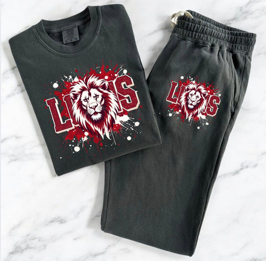 Lions Tee & Sweatpants Set