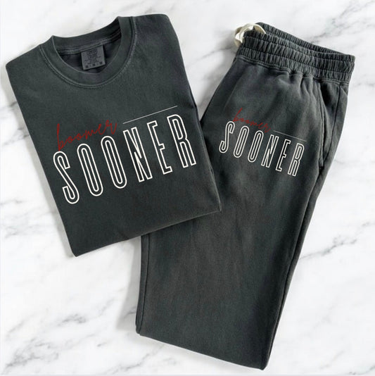Sooners Tee & Sweatpants Set
